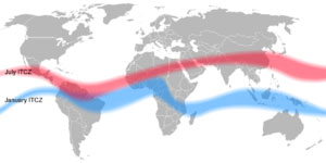 map of Indonesian monsoons