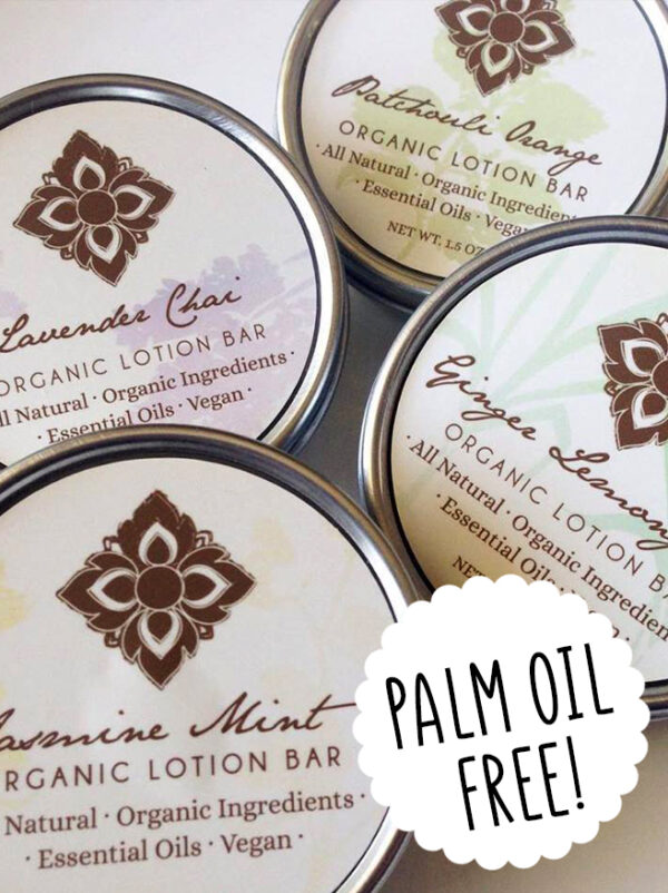 Palm oil free lotion bar Unearth Malee Orangutan Foundation International